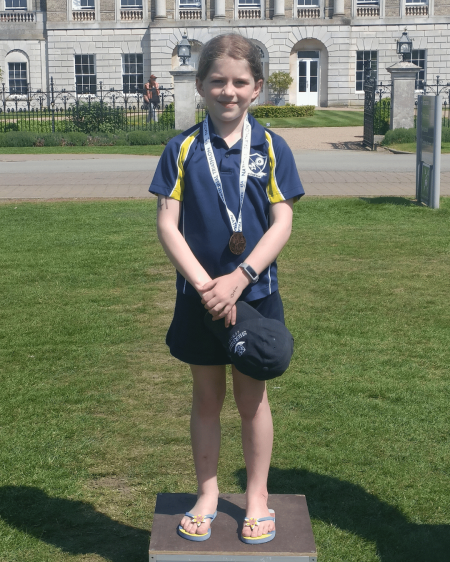 Silver Medal at the ISA Triathlon